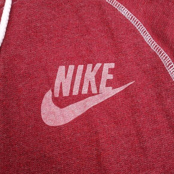 Nike Sportwear S/P Cranbrry Zip - UpPockets Fleece Hoodie Raglan Women's Jacket - Picture 3 of 9